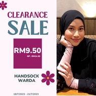 CLEARANCE SALE  : HANDSOCK WARDA NURBELLA