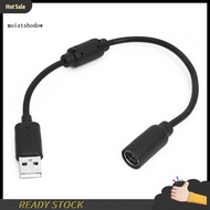 mw USB Breakaway Extension Cable Adapter Cord for Xbox 360 Wired Gamepad Controller