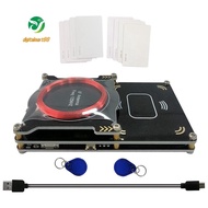 Upgraded 512k Proxmark3 Easy V3.0 RDV4 Memory ID M1 IC Built-in RFID Card Reader Integrated Antenna 