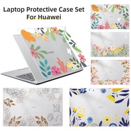 Laptop Case for Huawei Matebook D14 D15 Protection Shell New Laptop Cover Flowers for MateBook 16s 1