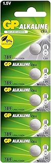 GP LR54 AG10 SR1130SW LR1130 189 GP89A 389 Button Alkaline Battery (10 Pieces)