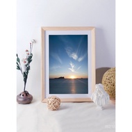 Solid Wood 60 Puzzle Simple A3A4 Walnut ins Style Wholesale Wall Hanging Large Size Photo Frame Wash