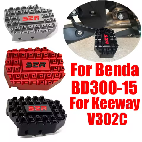 For Benda BD300 BD 300 Keeway 302 V302C Accessories Rear Brake Lever Pedal Extender Brake Foot Pegs 