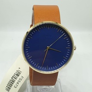 [TimeYourTime] Fossil FS5473 Essentialist Brown Leather Blue Analog Men Watch