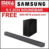 SAMSUNG HW-Q800B/XS 5.1.2CH SOUNDBAR + FOC $200 NETS prepaid card