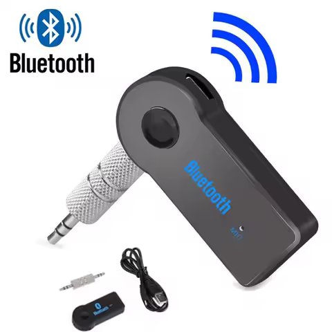 2 in 1 Wireless Bluetooth 5.0 Receiver Transmitter Adapter 3.5mm Jack For Car Music Audio Aux A2dp H