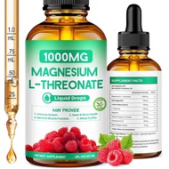 L-Threonate Magnesium 1,000mg, Rich in Tea Amino Acid, Apigenin and Lemon Fat, Designed to Support B