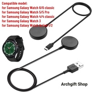 Charger with USB or Type C Cable for Samsung galaxy Watch 8 7 Ultra 6 5 4 3