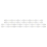 4pcs Backlight Set 55inch for TCL 55p737 smart tv backlight strip plug and play