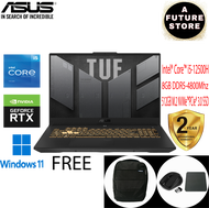 Asus TUF F17 FX707Z-CHX044W 17.3" FHD 144Hz Gaming Laptop Mecha Gray ( I5-12500H, 8GB, 512GB SSD, RTX 3050 4GB, W11 )