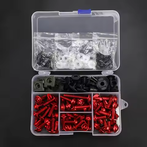 A Set M6 M5 Fairing Bolts Kit Bodywork Screws Nut For Yamaha MT-07 FZ-07 MT07 MT FZ 07 2018 2019 202