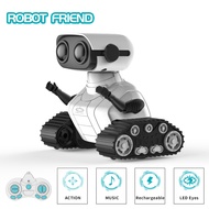 Ebo Robot Toys Rechargeable RC Robot For Kids Boys And Girls Remote Control Toy With Music And LED E