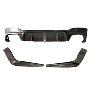 3D Style Forge Rear Diffuser Lip for BMW 5 Series M5 F90 2018-2019 Carbon Fiber 3D Type 3 PCS Rear D