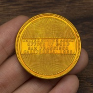 1853 American Gold Coin Casting Bureau 20 Dollars Silver Dollar Commemorative Coin Foreign Silver Co