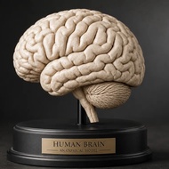 Anatomically Accurate Brain Sculpture 3D Model by Harace Protoworks