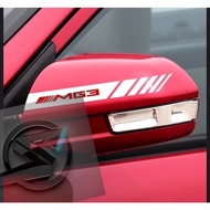 (Ready Stock)S01# 2pcs MYVI, AXIA, BEZZA, MG3 ,Daihatsu , TRD Car Sticker Bar Side Mirror For Univer