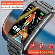 2023 新款 無痛無創血糖 智能手環 男士健康 血壓 運動智能 手錶男士 血糖儀 手錶