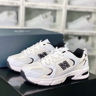 New Balance NB 530 Retro White Black Details Casual Running Shoes Sneakers For Men Women MR530EWB