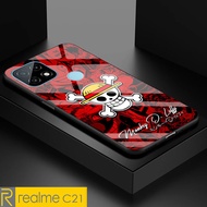Softcase Glass Kaca Realme C21 [M261] One Piece - Casing HP Realme C21 - kesing HP Realme C21- Case HP Realme C21 - Case Realme C21 - Casing HP Realme C21- Sarung HP Realme C21- Custom Case - Casing - Kesing Dreamcase Dream Case