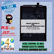 Asus Zenfone 3S Max X00GD ZC521TL XOOGD C11P1614 X00GDA 5000mAh Battery 4850mah 3SMAX 3 S ZENFONE3S 