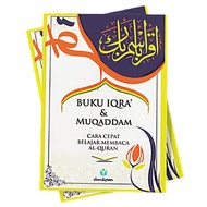 BUKU IQRA’ & MUQADDAM SIZE BESAR( B5 SIZE)