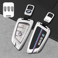 TPU&amp;Zinc Alloy Smart Car Key Fob Case Cover Shell Carbon Fiber Leather For BMW 1 2 3 5 6 7 Series X1 X2 X3 X5 X6 F16 F10 F20 F21 F26 F40 F48 F85 F39 F25 F22 F30 F31 F32 G01 G20 G30