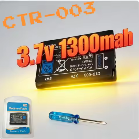 1300mAh 3.7v CTR-003 For Nintendo 2DS 3DS NEW 2DS LL Battery CTR-003 For Nintendo 3DS Gamepad Contro