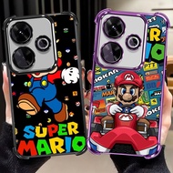 BK-4 Super Mario Case for Xiaomi Redmi 12 13X 13 13C Note 13R POCO M6
