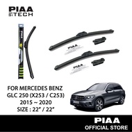 PIAA Si-Tech Silicone Wiper For Mercedes GLC250 X253/C253 2015 - 2020 (22" / 22")