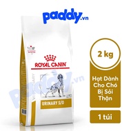 Hạt Cho Chó Sỏi Thận Royal Canin Urinary 2kg