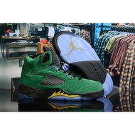 2023 Hot sale Air Jordan 5 Retro Grass green Men's Sneakers AJ5 Basketball Shoes