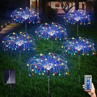 Solar Fireworks Outdoor Waterproof Christmas Lights