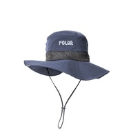 POLER LONG BRIM HAT 可收納圓盤漁夫帽 藍
