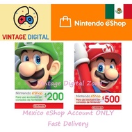 Nintendo Switch Game eShop mexico