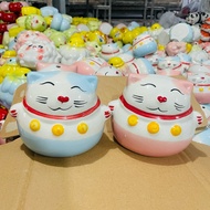 Piggy Bank Savings Piggy Bank Cute Fortune Cat Savings Tube