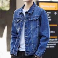 5⭐️hot sell out Slim Men Denim Jeans Jacket Men Clothes Cowboy Male Jacket Jaket Denim Lelaki Men Jeans Outerwear