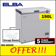 Elba 190L Chest Freezer EF-E1915 Energy Saving Peti Sejuk Beku EF-E1915(GR)
