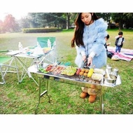 Promo X182- Pemanggang Sate, Sosis, Jagung, Camping Bbq Jumbo / Tempat Bakar Original