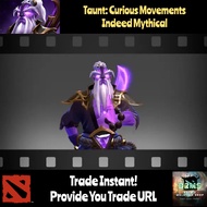Dota2 Void Spirit Taunt: Curious Movements Indeed Mythical