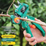 Grafting Tool Set, Pruning Shears Grafting Machine for Fruit Tree Seedlings, Budding Knife Branch Cu