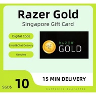 Singapore-Razer Gold Card SGD$10⚡Razer Gold Gift Card/Razer Gold PIN E-Voucher Evoucher【24/7 Email&C