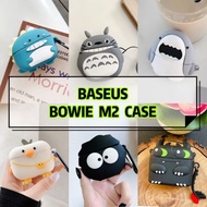 Baseus Bowie M2 Case Cartoon Cute Wireless Earbuds Case Cover Protective Soft Silicone Case Baseus M