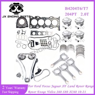 B4204T6 204PT Engine Rebuild Full Gasket Set For Ford Focus Jaguar XF Land Rover Discovery Sport Vol
