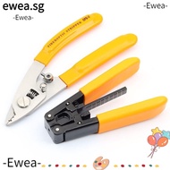 EWEA Wire Stripper Set, Orange Stainless Steel Cable Pliers, Adjustable Crimping Tool Cable