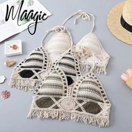 Crochet Top Boho Crochet Swimwear Swimsuit For Beach Outfit Woman