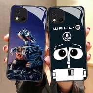 CK-92 Space WALL.E HD Glass Casing for Realme C20 C20A C11 OPPO A16E A16K A93 Reno 4 4F F17 Lite Pro