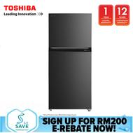 TOSHIBA 530L 2-Door Inverter Refrigerator Firdge GR-RT624WE-PMY Peti Sejuk Peti Ais