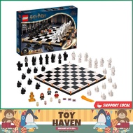 [sgstock] LEGO 76392 Harry Potter Hogwarts Wizard’s Chess Set & Board Game Toy, with 20th Anniversar