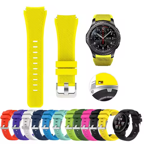 for Amazfit GTR 4 2e 3 Pro 47mm Correa 22mm Silicone Strap for Huami Amazfit CHEETAH Pro/BALANCE Bra