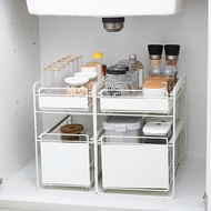 Kitchen Sink Rack Pull-out Seasoning Product Storage Rack Cabinet Built-in Pull-out Basket Tiered Shelf